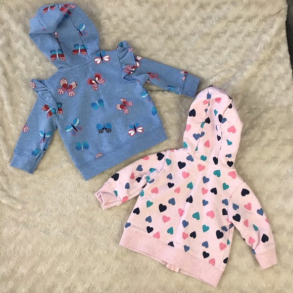 Carter’s Hooded Light Jackets Size 3 Months - Picture 3 of 4